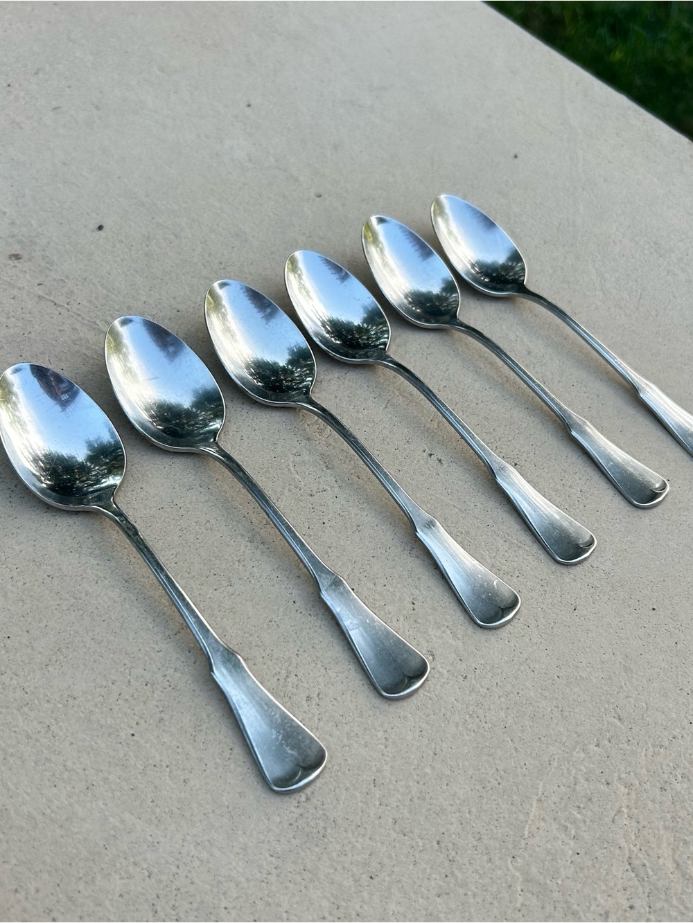 Oneida Patrick Henry Set of 6 Teaspoons 6”